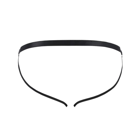 Чоловічі відкриті сліпи Passion 034 OPEN LUKE XXL/XXXL Black, екошкіра - фото №6