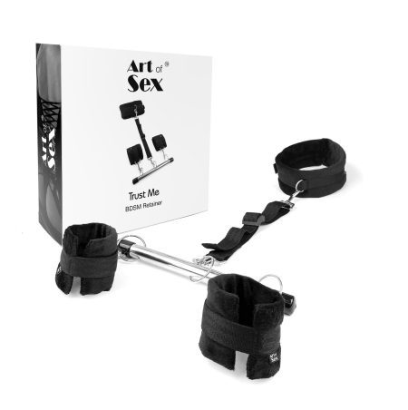 Фіксатор для рук та шиї Art of Sex - Trust me, колір чорний - фото №3