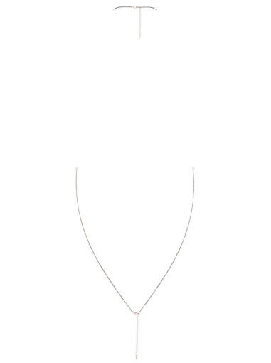 (SALE) Ланцюжок для бюста з кулоном-зіркою Obsessive Bijou 902 - фото №4