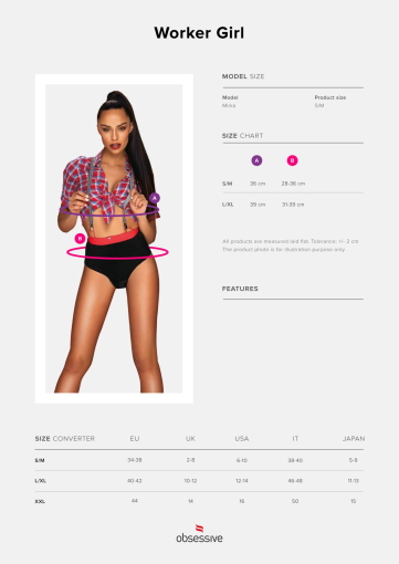 Obsessive Worker Girl L/XL - фото №5