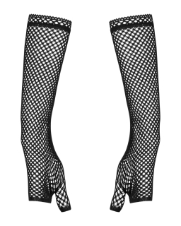 Сітчасті мітенки Obsessive Darkie mittens, black - - фото №2