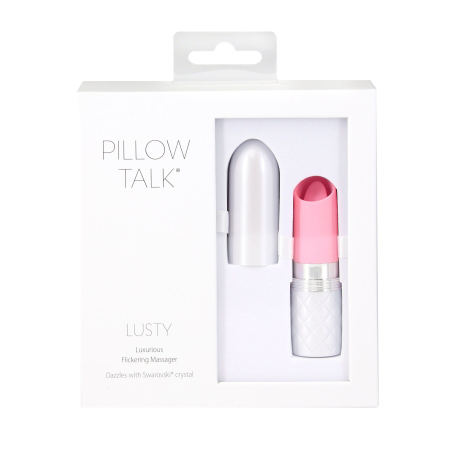 Вібратор Pillow Talk Lusty Luxurious Flickering Massager - Pink - фото №7