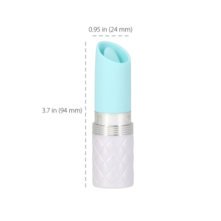 Вібратор Pillow Talk Lusty Luxurious Flickering Massager - Teal - фото №2