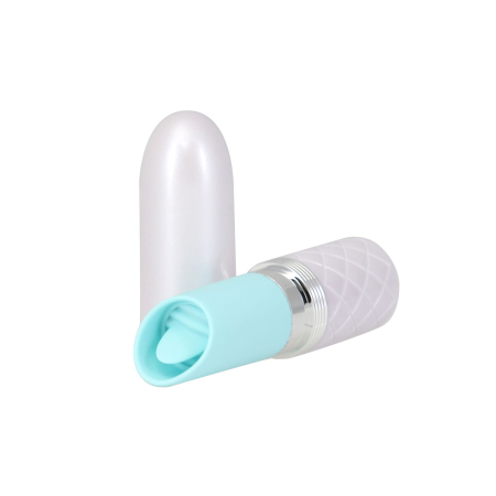 Вібратор Pillow Talk Lusty Luxurious Flickering Massager - Teal - фото