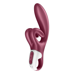 Вібратор-кролик Satisfyer Touch Me Red, подвійний відросток, 3 потужні мотори - - фото №5