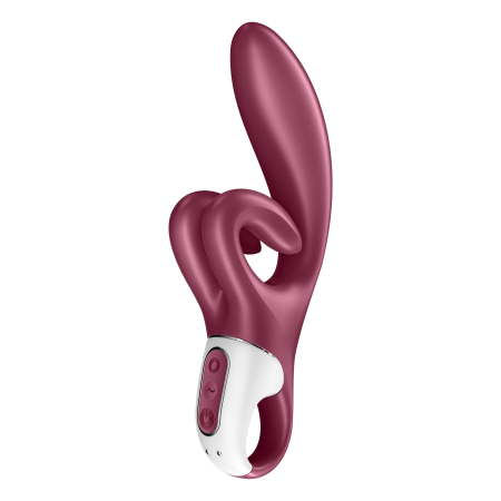 Вібратор-кролик Satisfyer Touch Me Red, подвійний відросток, 3 потужні мотори - фото №5