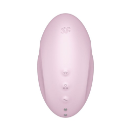 Вакуумний стимулятор з вібрацією Satisfyer Vulva Lover 3 Pink - - фото №2