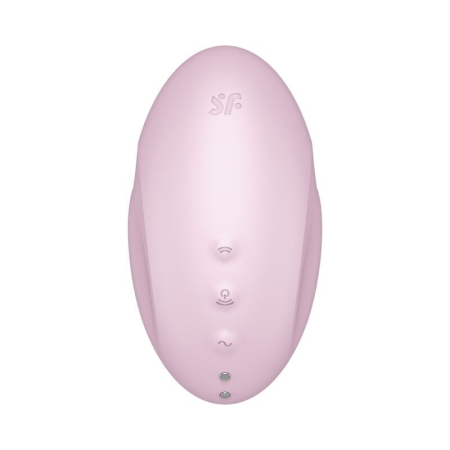 Вакуумний стимулятор з вібрацією Satisfyer Vulva Lover 3 Pink №2