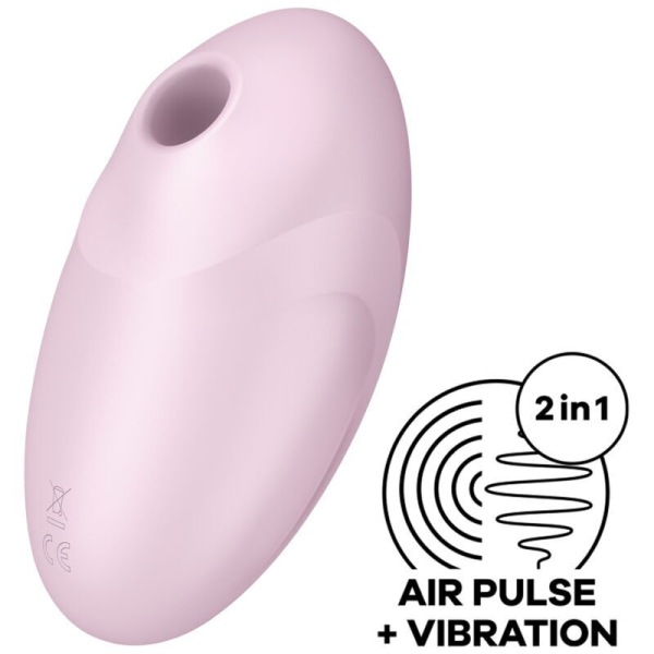 Вакуумний стимулятор з вібрацією Satisfyer Vulva Lover 3 Pink 