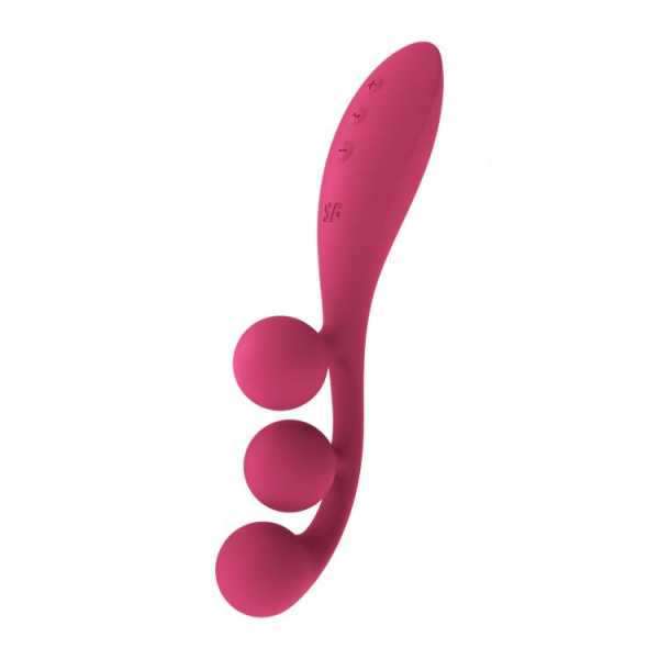 Універсальний вібратор Satisfyer Tri Ball 1, 3 мотори, гнеться - фото
