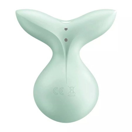 Мінівібромасажер Satisfyer Viva la Vulva 3 Mint - фото №2