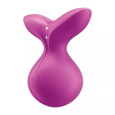 Мінівібромасажер Satisfyer Viva la Vulva 3 Violet - фото №3