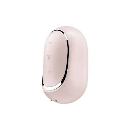 Вакуумний стимулятор із вібрацією Satisfyer Pro To Go 2 Beige - фото №5