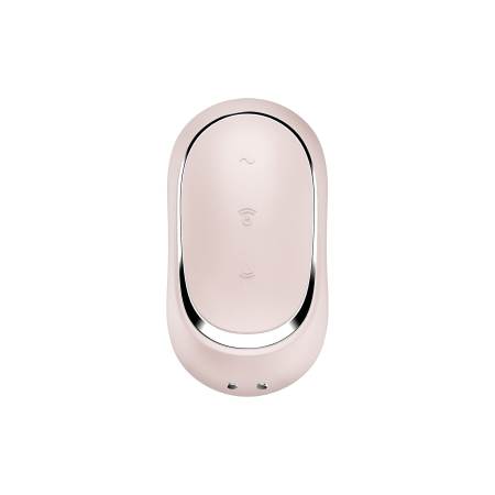 Вакуумний стимулятор із вібрацією Satisfyer Pro To Go 2 Beige - фото №4