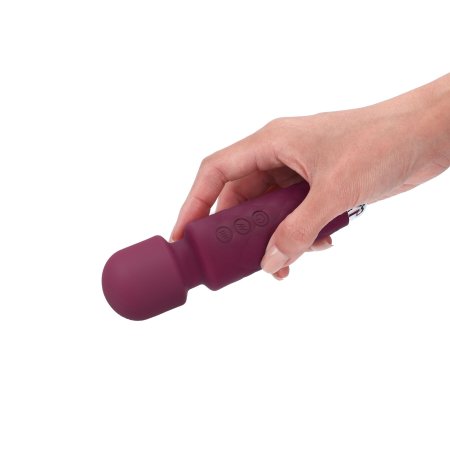 Мінівібромасажер Dorcel Wand Mini Wanderful Plum №4