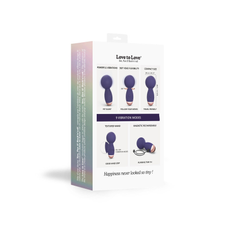 Мінівібромасажер Love To Love Itsy Bitsy – Midnight Indigo - фото №7