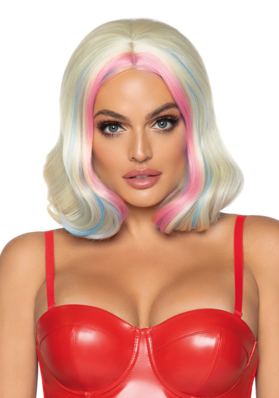 Перука Харлі Квін Leg Avenue Harley wavy bob wig, коротка, 36 см 