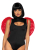 (SALE) Крила дияволиці Leg Avenue devil wings Red, справжнє пір’я - фото