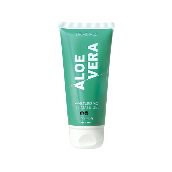 Зволожувальний гель-лубрикант на водній основі Driminals Aloe Vera, 100 мл, екстракт алое - фото