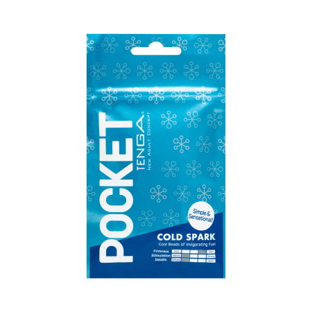Мастурбатор TENGA Pocket Cold Spark - фото
