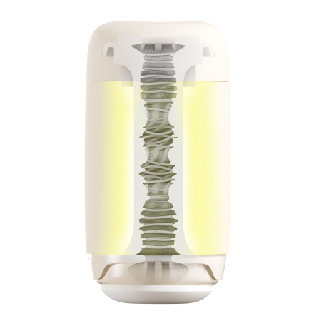 Мастурбатор TENGA PUFFY LATTE BROWN, ультрам’який матеріал, багаторазовий, наскрізний №4