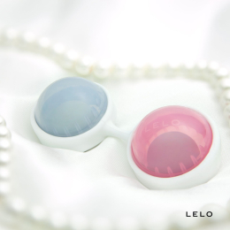 Набір вагінальних кульок LELO Beads Mini, діаметр 2,9 см, змінне навантаження, 2х28 та 2х37 г - - фото №5