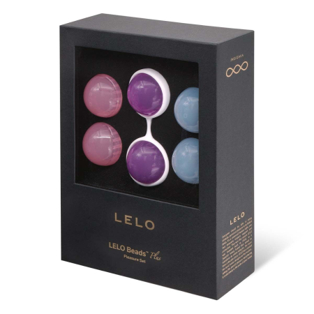 Набір вагінальних кульок LELO Beads Plus, діаметр 3,5 см, змінне навантаження 2х28, 2х37 та 2х60 г - фото №5