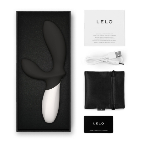 Масажер простати LELO Loki Wave 2 Black, 2 мотори, манливий рух + вібрація - фото №3