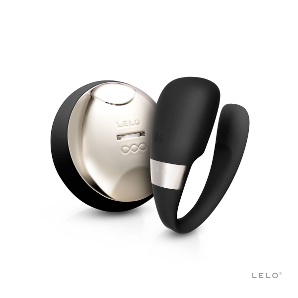 Вібратор для пар LELO Tiani 3 Black, 2 мотори, пульт ДК - фото