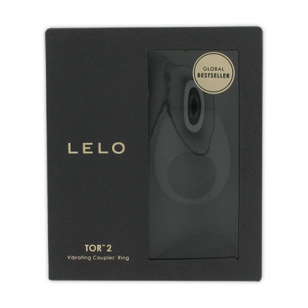 Ерекційне кільце з вібрацією LELO Tor 2 Black - фото №4