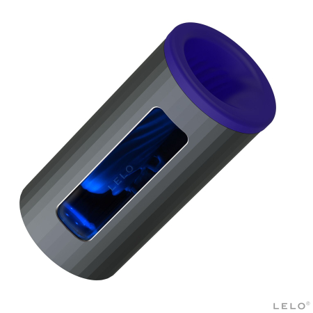 Смарт мастурбатор LELO F1S V2 Blue, вібрації, технологія SENSONIC, гра в застосунку - фото №2