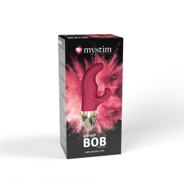 Вібратор-кролик Mystim Hop Hop Bob Fuchsia, потужний мотор, 8 режимів - - фото №8