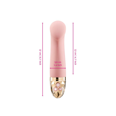 Вібратор для точки G Mystim Right on Ron Rose, 8 режимів, дуже потужний - фото №4