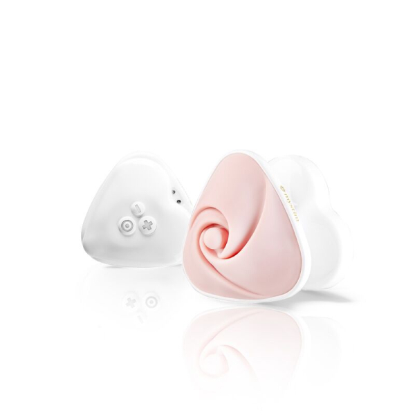 Вібратор для клітора Mystim Heart?s Desire White, 8 режимів, дуже потужний - фото