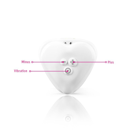 Вібратор для клітора Mystim Heart?s Desire White, 8 режимів, дуже потужний - фото №7