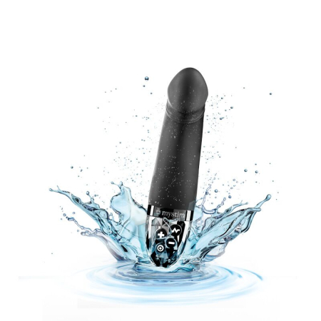 Вібратор з електростимуляцією Mystim Real Deal Neil Black Edition - фото №7