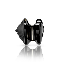 Вібратор для клітора з електростимуляцією Mystim Heart's Desire Black Edition - - фото №4