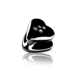 Вібратор для клітора з електростимуляцією Mystim Heart's Desire Black Edition - - фото №5