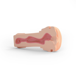 Мастурбатор-вагіна Mystim O(h) PUSH ME Vagina, можна стискати та регулювати вакуум - - фото №5