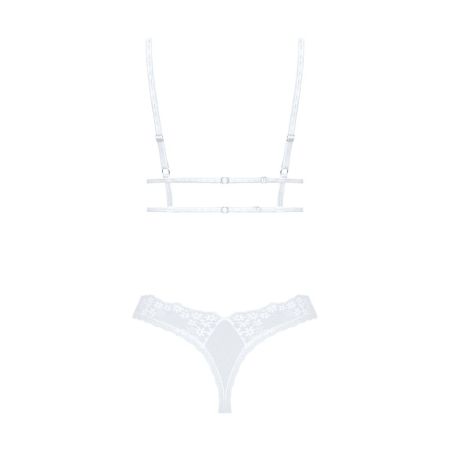 Еротичний комплект Obsessive Heavenlly 2-pcs set XS/S, бюстгальтер і танга - фото №4