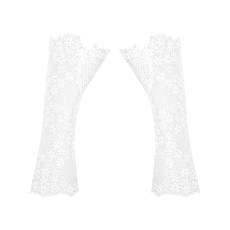 Мереживні мітенки Obsessive Heavenlly gloves O/S - фото №3