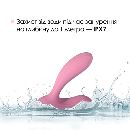 Смарт-вібратор у трусики Svakom Erica Romantic Rose, дуже гнучкий, 2 мотори - фото №5