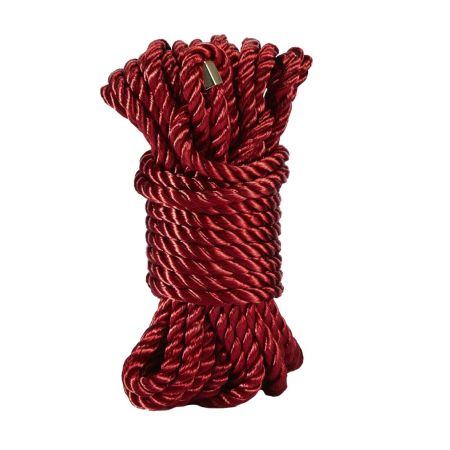 Розкішна мотузка для Шибарі Zalo Bondage Rope Red - фото