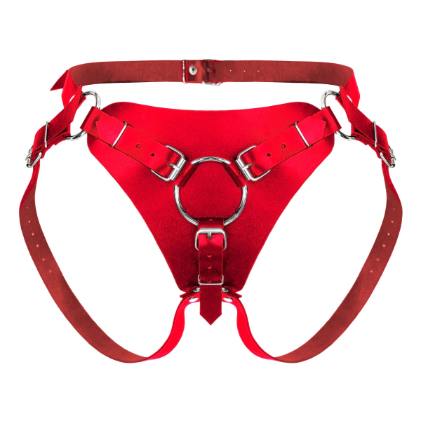 Труси для страпона Feral Feelings Strap-on Harness Red, red - фото