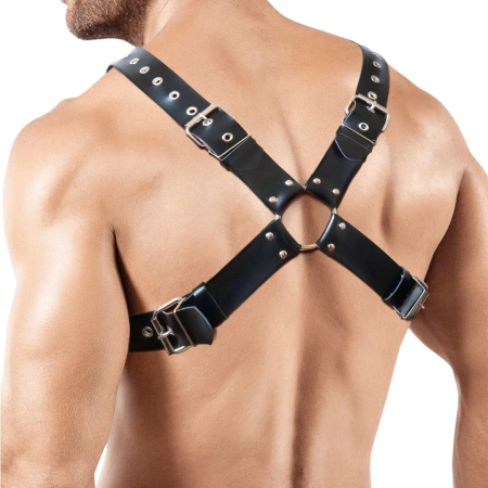 Чоловіча портупея Art of Sex - Arcady, Чорний XS-M - фото №3