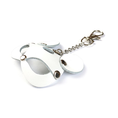 Брелок на карабіні для ключів Art of Sex Mouse, Білий - фото №2