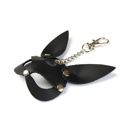 Брелок на карабіні для ключів Art of Sex Bunny, чорний - - фото №2