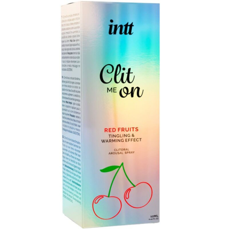 Збуджувальний спрей для клітора Intt Clit Me On Red Fruits Warming Effect 12 мл, зігріваючий ефект - фото №3