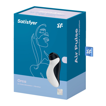 Вакуумний стимулятор з вібрацією Satisfyer Orca - фото №7