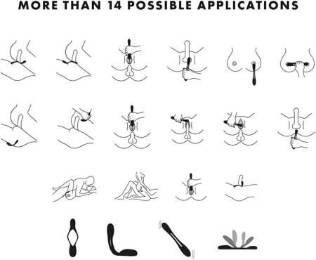 Універсальний гнучкий вібратор для пар Satisfyer Elastic Game Dark Blue - фото №9